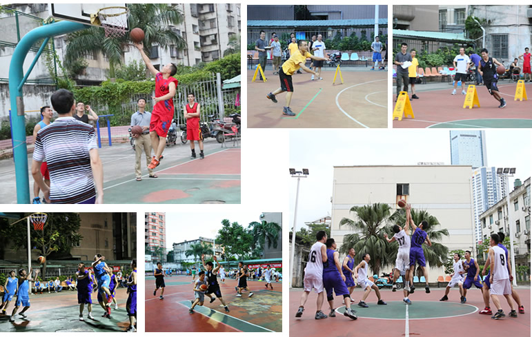 我院2014年职工男子篮球系列赛顺利落幕