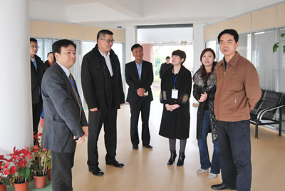 台湾参访团参观福建医大附一护养中心