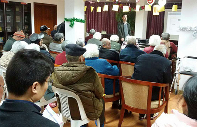 福建医大附一护养中心“爱心加油站”--糖尿病科普与义诊活动