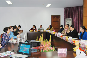 民盟福建省委领导莅临护养中心视察调研