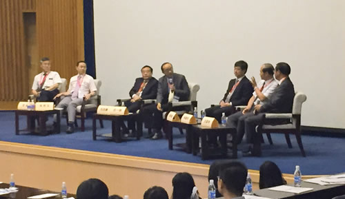 我院院长林建华教授与四家省部级大型公立医院院长共话分级诊疗