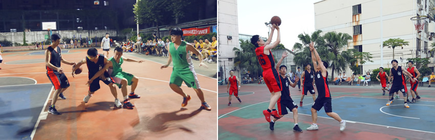 群雄逐鹿篮球盛宴  激情演绎夏日传奇——我院2015年度职工男子篮球联赛纪实