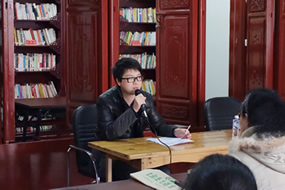 青春雷锋月 爱心助盲行——院团委开展“感恩对话，健康宣讲”关爱盲人志愿者活动