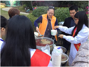 温情拗九节 福粥倡孝风——我院开展2016年“拗九节”尊老敬老活动