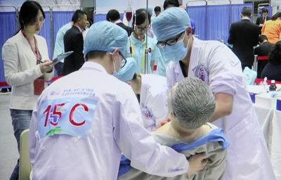 第七届全国高等医学院校大学生临床技能竞赛总决赛第一临床医学院代表福建医科大学参赛以全国第一名佳绩荣获特等奖