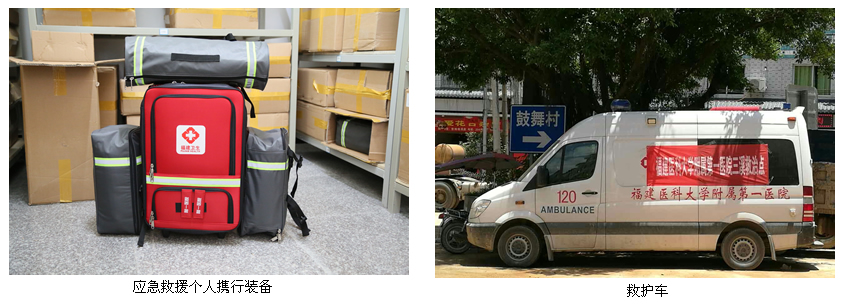 高效后勤保障前线救援 装备精良提升作战实力--福建医大附一医院应急救援医疗队赴闽清救援系列报道三
