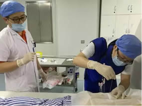 我院介入科成功开展福建首例3D打印模板引导下的放射性粒子植入手术