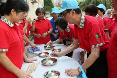 我院举办第四届老年节健身运动会