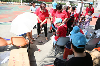 我院举办第四届老年节健身运动会