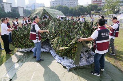 我院开展2016年省级卫生应急队伍演练