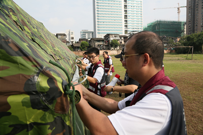 我院开展2016年省级卫生应急队伍演练