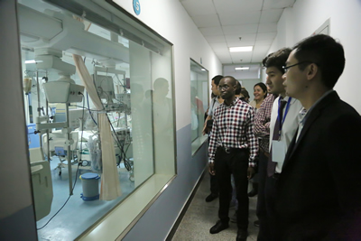 发展中国家颅脑疾病防控管理研修班学员到我院参观访问