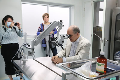 发展中国家颅脑疾病防控管理研修班学员到我院参观访问