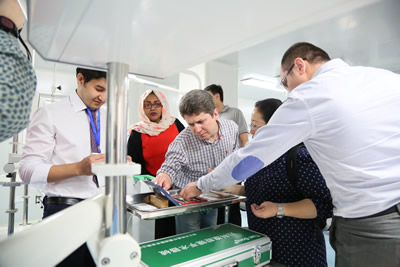 发展中国家颅脑疾病防控管理研修班学员到我院参观访问