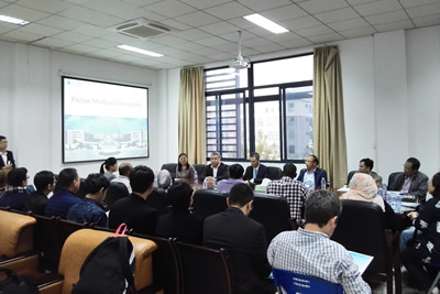 发展中国家颅脑疾病防控管理研修班学员到我院参观访问