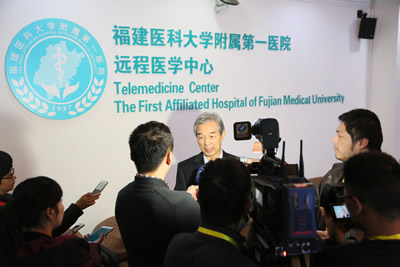 全国人大常委、国家卫计委脑卒中防治工程委员会副主任王陇德院士一行莅临我院检查指导脑卒中防控工作