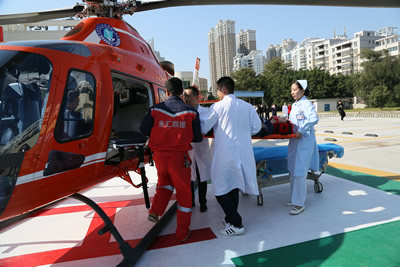 『高水平医院建设系列报道』福建医科大学附属第一医院开展福建省首次医联体跨区域成员单位患者空中120转运演练