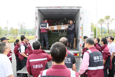 我院作为省级紧急医学救援三队圆满完成2016年省级卫生应急队伍综合救援能力演练