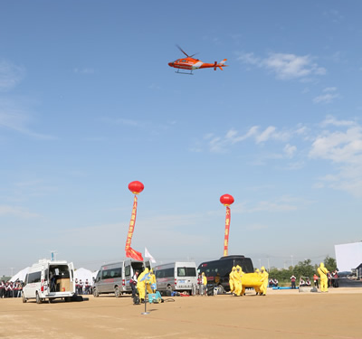 我院作为省级紧急医学救援三队圆满完成2016年省级卫生应急队伍综合救援能力演练