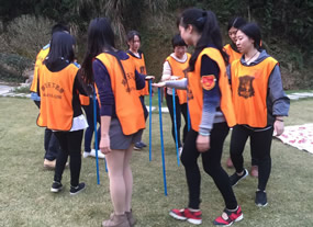 缘聚附一  扬帆起航--我院青年文明号成员鼓岭户外拓展素质