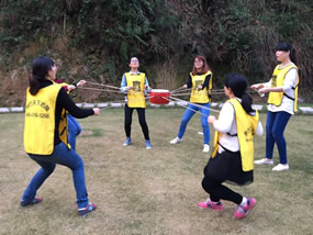 缘聚附一  扬帆起航--我院青年文明号成员鼓岭户外拓展素质