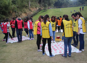 缘聚附一  扬帆起航--我院青年文明号成员鼓岭户外拓展素质