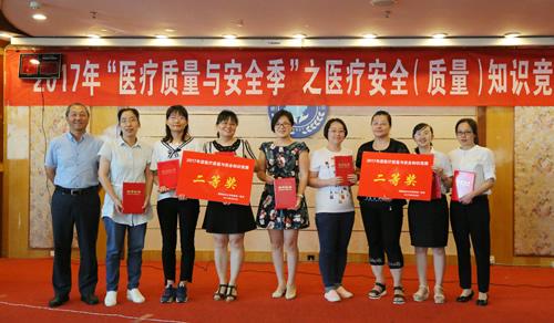 『建院80周年系列活动之医疗质量与安全季』--我院举办医疗安全（质量）知识竞赛