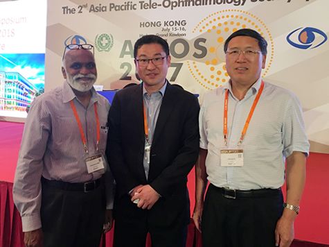 徐国兴教授应邀参加2017年第二届亚太远程眼科会议