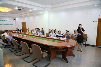 我院核医学专业规培基地接受中国医师协会的检查评估