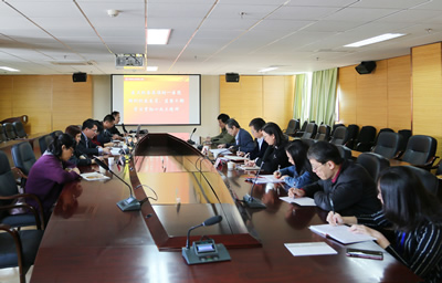 福建医科大学纪委书记柯瑞清到我院宣讲党的十九大精神