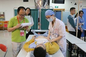 第一临床医学院举办第十五届临床知识技能竞赛