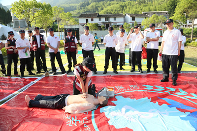 平战结合  常备不懈——我院省级紧急医学救援三队开展自然灾害应急救援演练