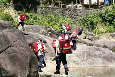 平战结合  常备不懈——我院省级紧急医学救援三队开展自然灾害应急救援演练