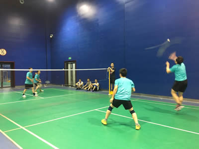 我院举办2018年羽毛球团体赛