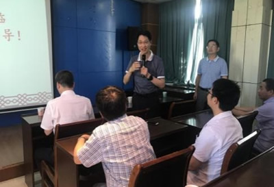 新一届院领导班子莅临皮肤病性病分院调研座谈