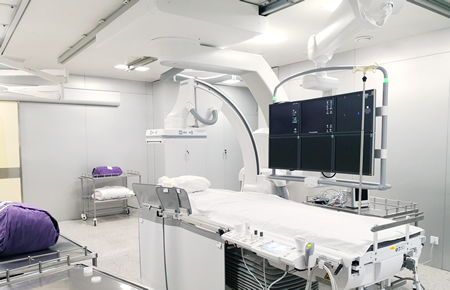 我院高级卒中中心绿色通道再添利器--西门子大平板DSA机器落户我院