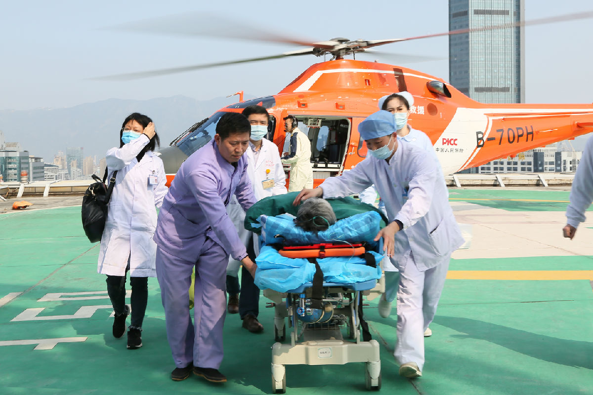 泉州患者急性肝病发作，紧急转送福州医院 约40分钟！“空中120”跨市救援