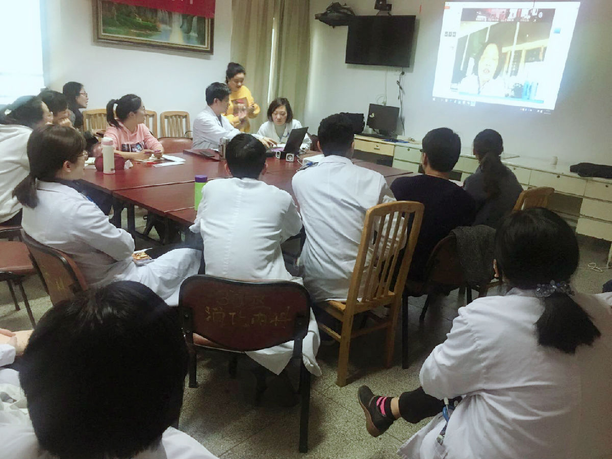 我院消化内科开启零距离诊疗模式 “空中MDT”