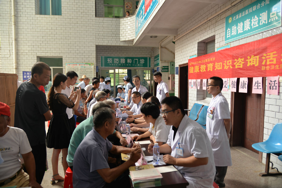 我院呼吸康复支部到尤溪县联合镇革命老区开展义诊及党员再教育活动