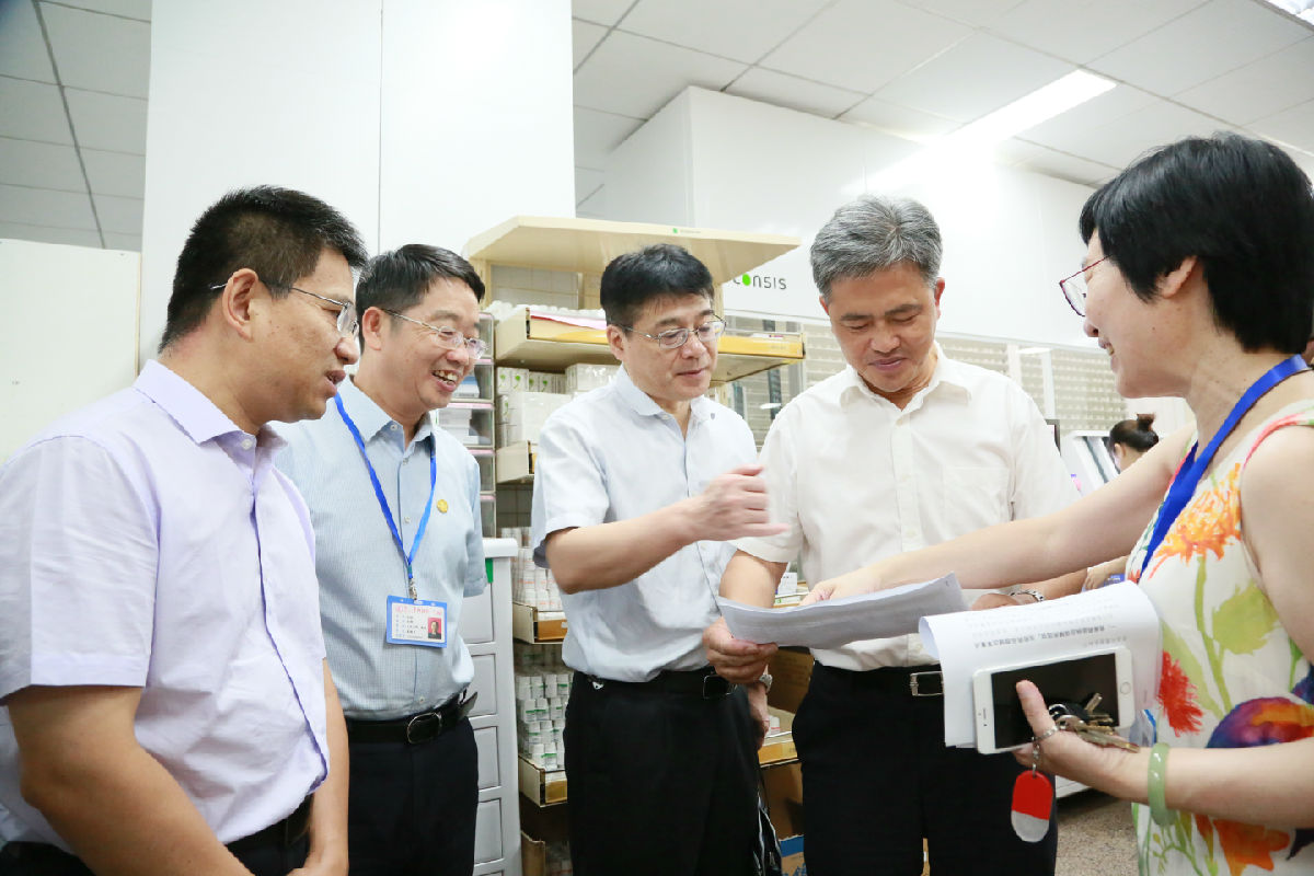 福建省政协阮诗玮副主席一行到我院调研