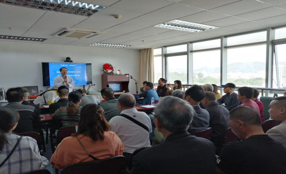 耳鼻咽喉科举办第十九期公益性无喉者食管发音培训班