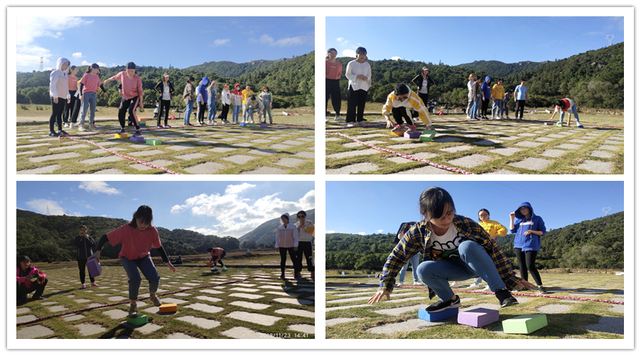 院团委举办青年文明号集体户外素质拓展活动