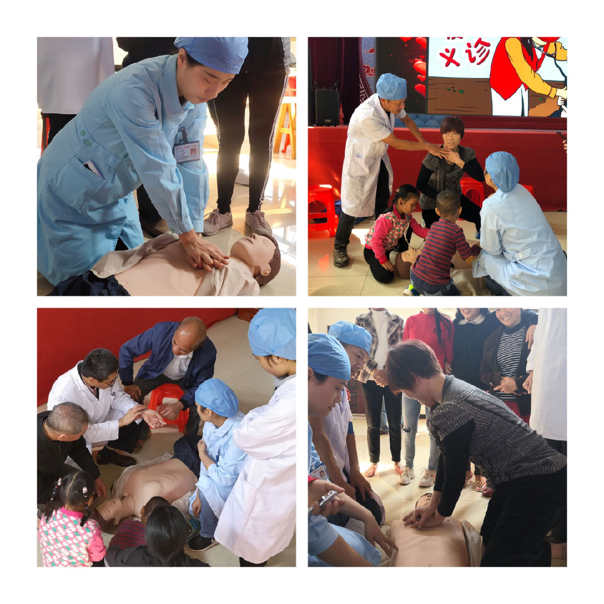 不忘初心跟党走  基层帮扶义诊暖民心