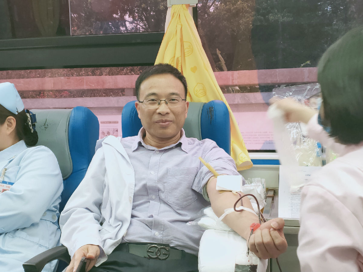 热血送暖 为生命接力——我院连续十年开展无偿献血活动