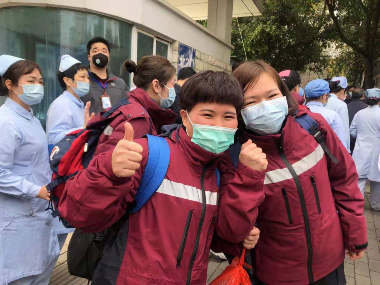 附一肝病中心最美天使驰援湖北宜昌