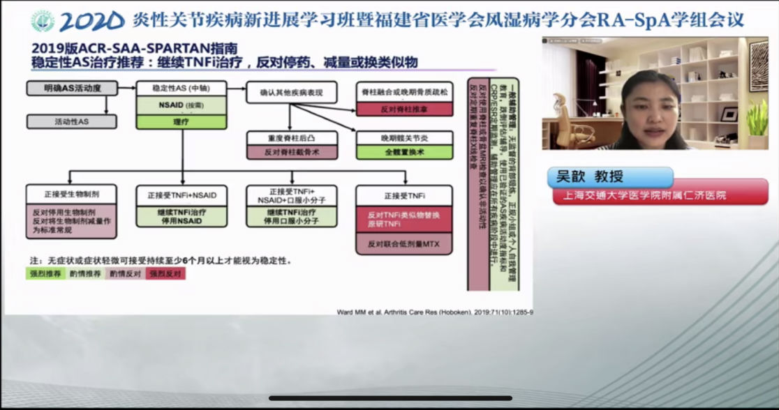 附一医院风湿免疫科举办2020炎性关节疾病新进展学习班