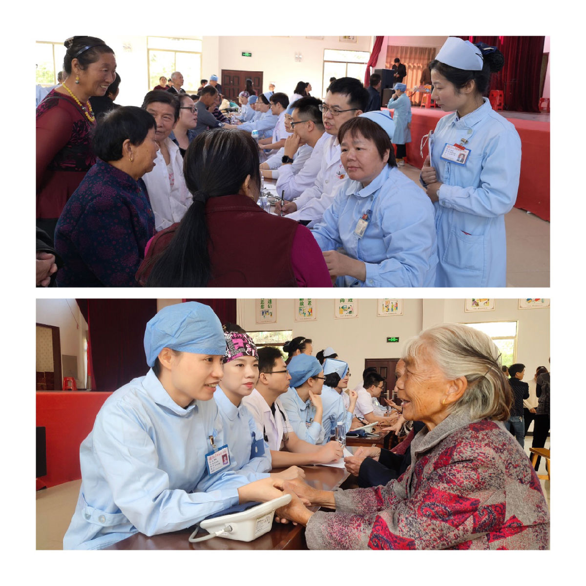 不忘初心跟党走  基层帮扶义诊暖民心